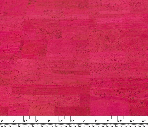 Pink – Surface Cork Fabric 47cm x 75cm