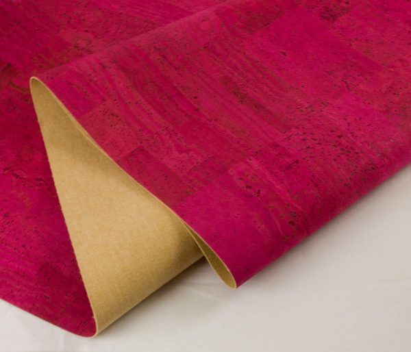 Pink – Surface Cork Fabric