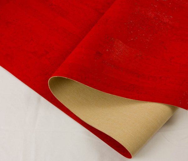 Red Candy – Surface Cork Fabric 47cm x 67cm
