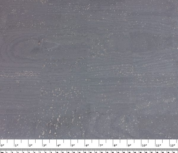 Pearl Charcoal Grey – Cork Fabric 32cm x 140cm
