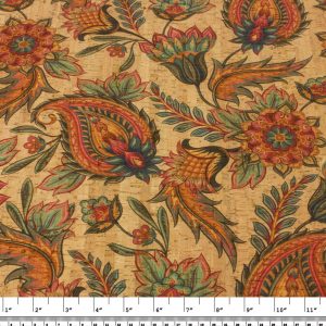 Tropical Flowers – Cork Fabric