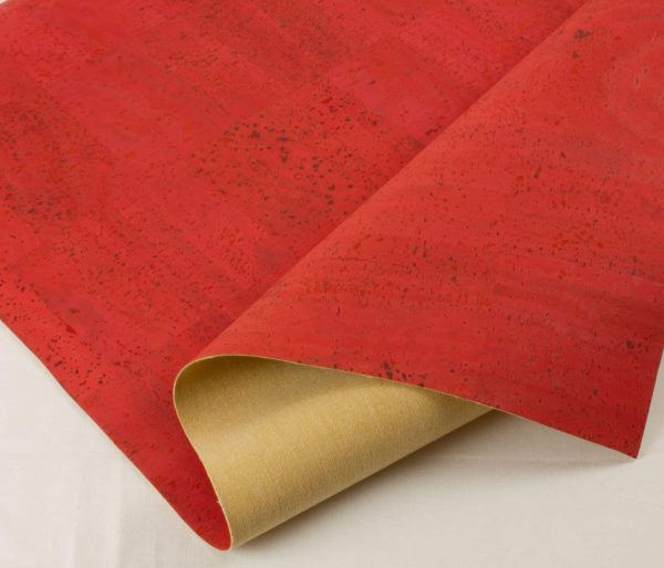 Coral – Surface Cork Fabric