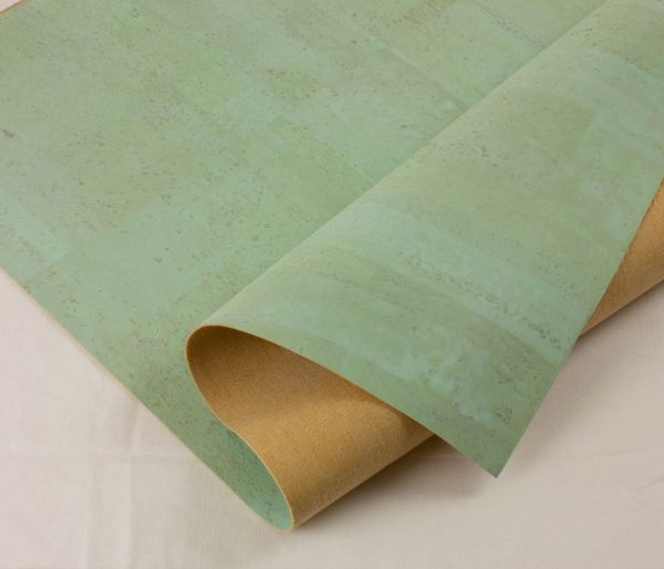 Light Green – Surface Cork Fabric