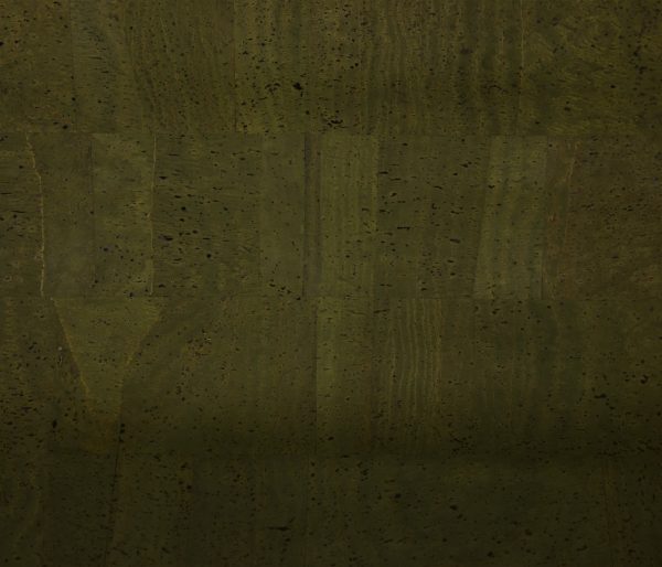 Army Green – Surface Cork Fabric