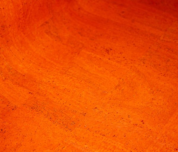 Orange – Surface Cork Fabric