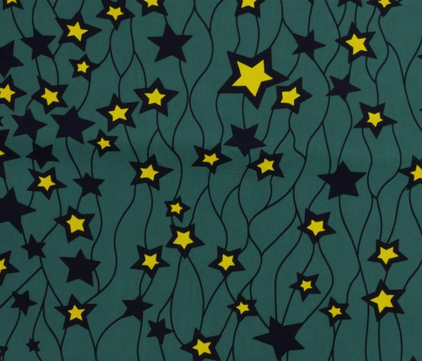 African Wax Print Fabric – Stars