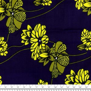 African Wax Print Fabric – Spring Floral
