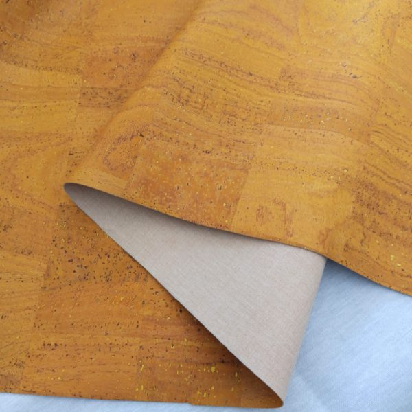 Mustard Yellow – Surface Cork Fabric