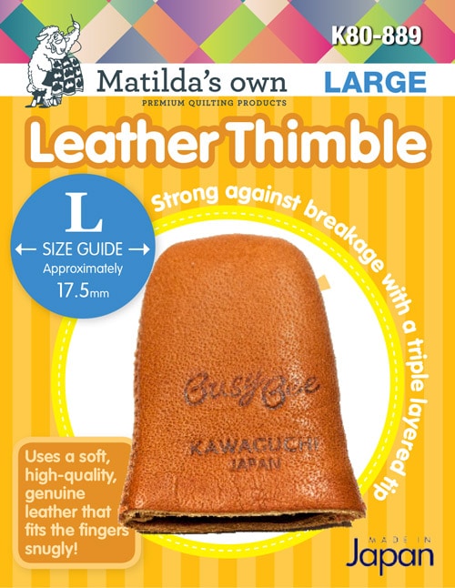 Accessories – Leather Thimble – Large