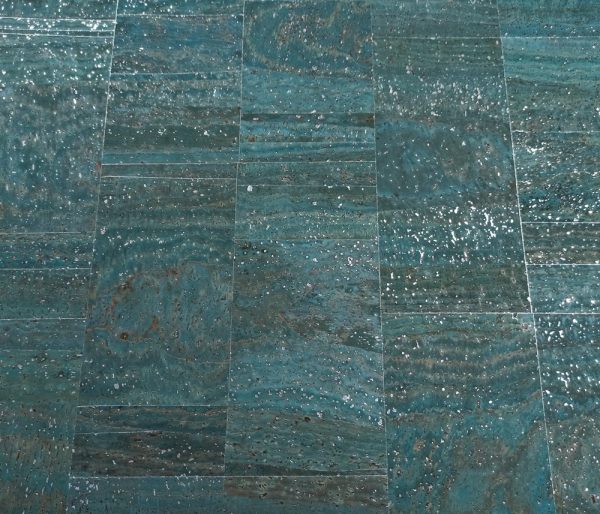 Blue Silver – Surface Cork Fabric