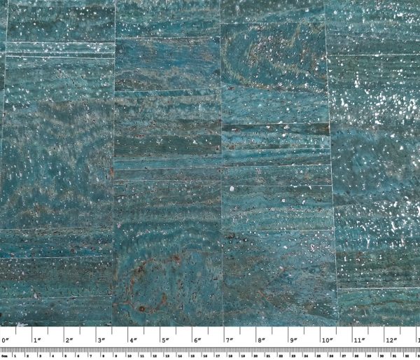Blue Silver – Surface Cork Fabric