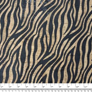 Zebra Pattern – Cork Fabric