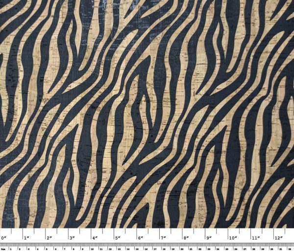 Zebra Pattern – Cork Fabric