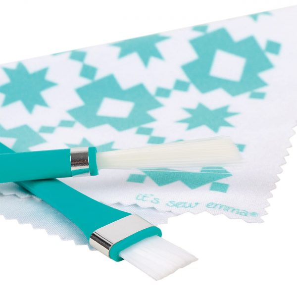 Oh Sew Clean Brush and Cloth Set – Green