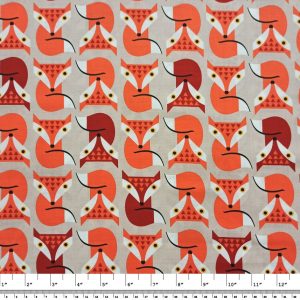 Wild About You – Geometric Foxes by Timeless Treasures