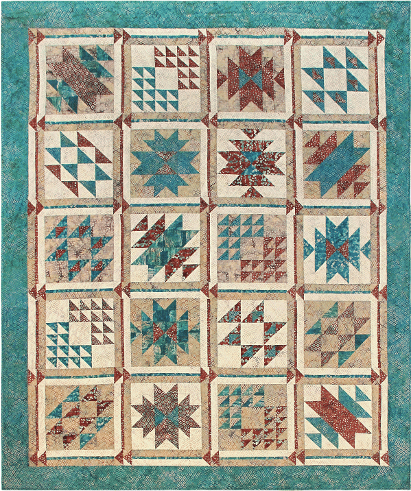 Southwest Oasis Quilt Pattern by McKenna Ryan