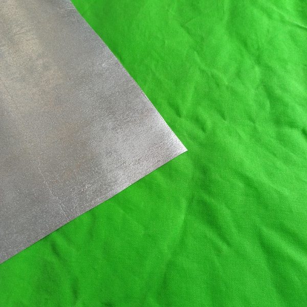 Medium-weight Waxed Cotton Canvas – Lime Green
