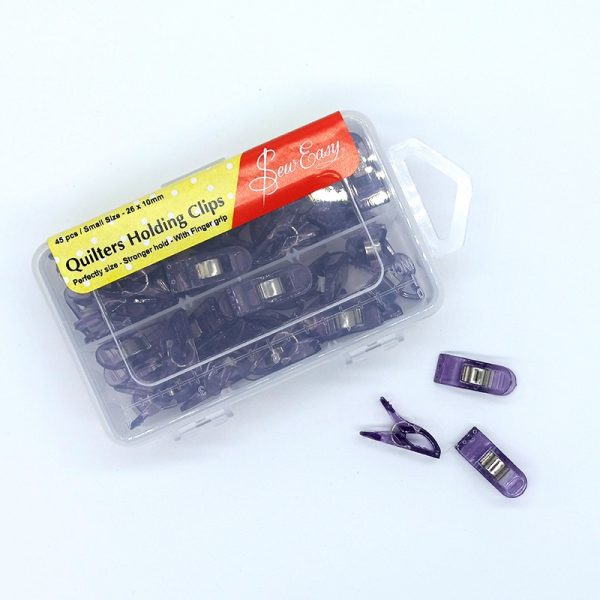 Sew Easy Quilting Clips Small – 45 pack