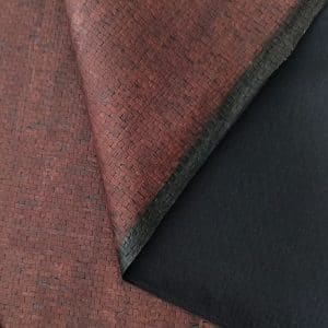 Basket weave Brown – Textured Cork Fabric