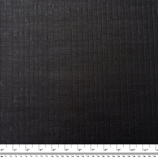Stonewall Black – Textured Cork Fabric