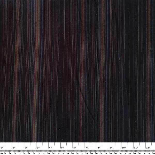 Rainbow Pinstripe – Lightweight Organic Cotton Canvas