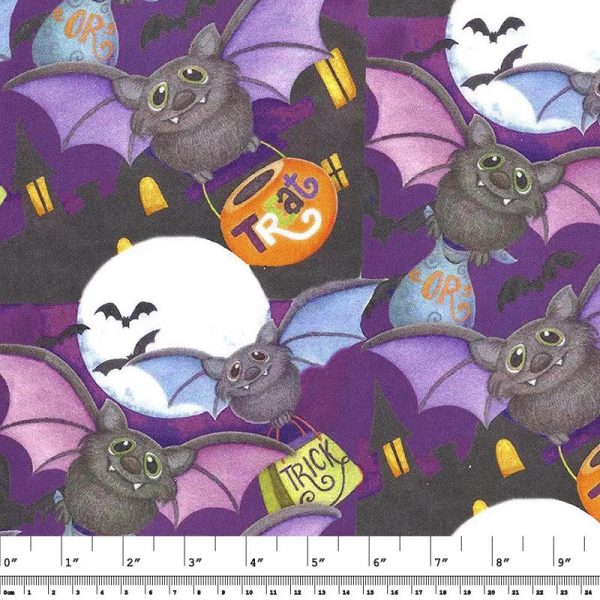 Halloween Happy Haunting Bat Toss