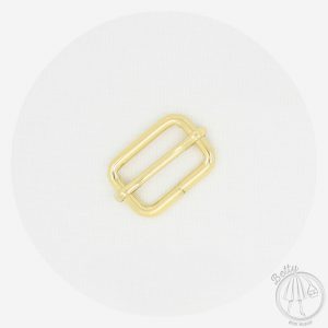 25mm (1in) Slide – Gold – 10 Pack