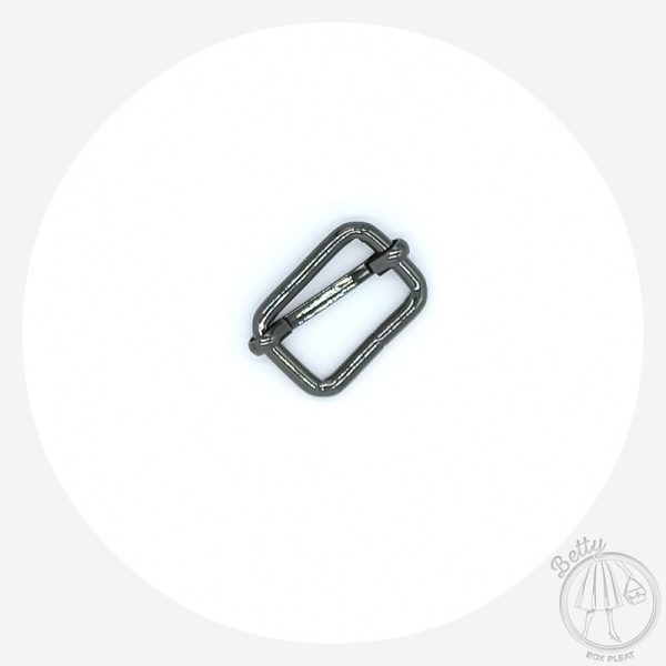 25mm (1in) Slide – Gunmetal – 10 Pack