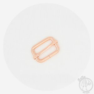 25mm (1in) Slide – Rose Gold – 10 Pack