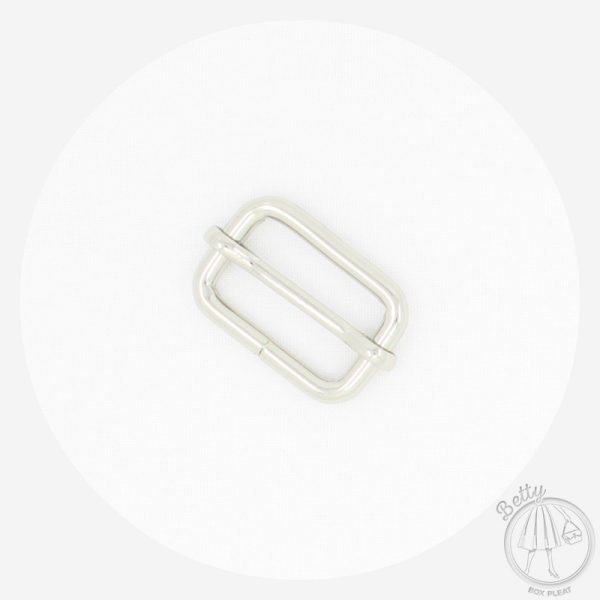 25mm (1in) Slide – Silver – 10 Pack
