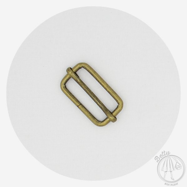 32mm (1 1/4in) Slide – Antique Brass – 10 Pack