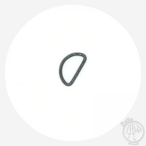 38mm (1 1/2in) D-Ring – Gunmetal – 10 Pack