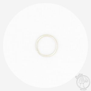 13mm Split Ring – Silver – 10 Pack