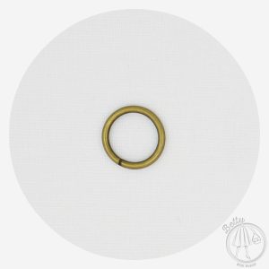 16mm (5/8in) O Ring – Antique Brass – 10 Pack
