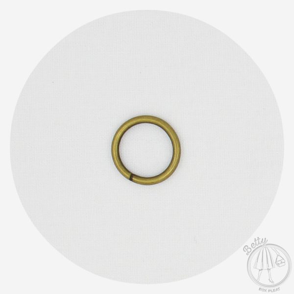 16mm (5/8in) O Ring – Antique Brass – 10 Pack
