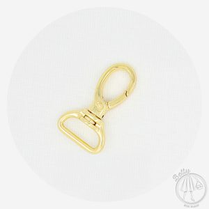 20mm (3/4in) Swivel Hook – Gold – 2 Pack