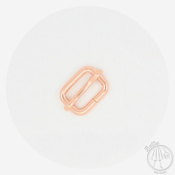 20mm (3/4in) Slide – Rose Gold – 10 Pack