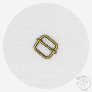 12mm (1/2in) Slide – Antique Brass – 2 Pack