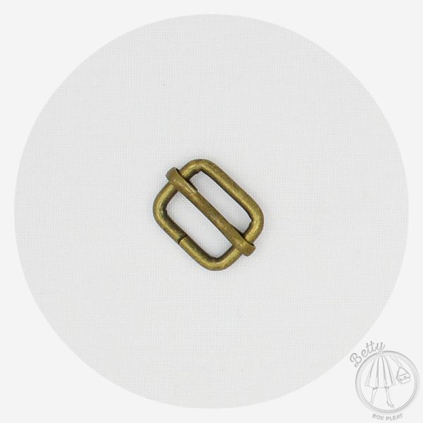 16mm (5/8in) Slide – Antique Brass – 10 Pack
