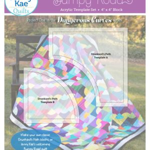 Bumpy Road Template Set by Jenny Kae Quilts