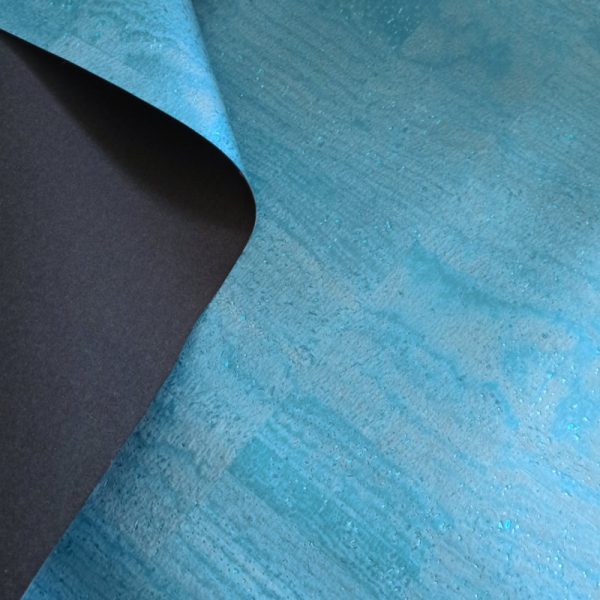 Pearl Turquoise – Cork Fabric
