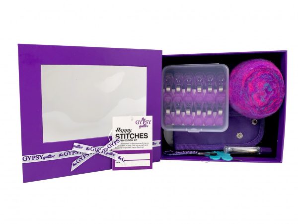 Happy Stitches Limited Edition Kit by The Gypsy Quilter