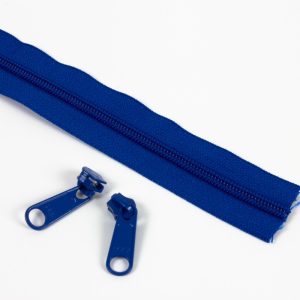 #5 YKK Zipper – Cerulean Blue + 4 Pulls