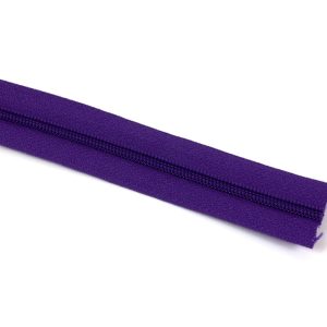 #5 YKK Zipper – Violet + 4 Pulls