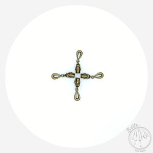 #5 Metal Look Zipper – Antique Brass + 4 Pulls