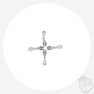 #5 Metal Look Zipper – Silver + 4 Pulls