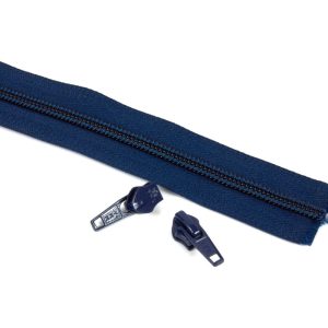 #5 YKK Zipper – Denim Blue