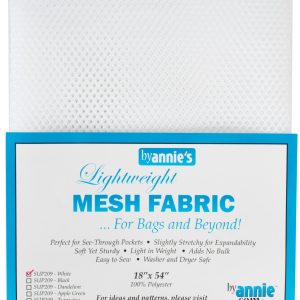 Lightweight Mesh Fabric White 18″x54″