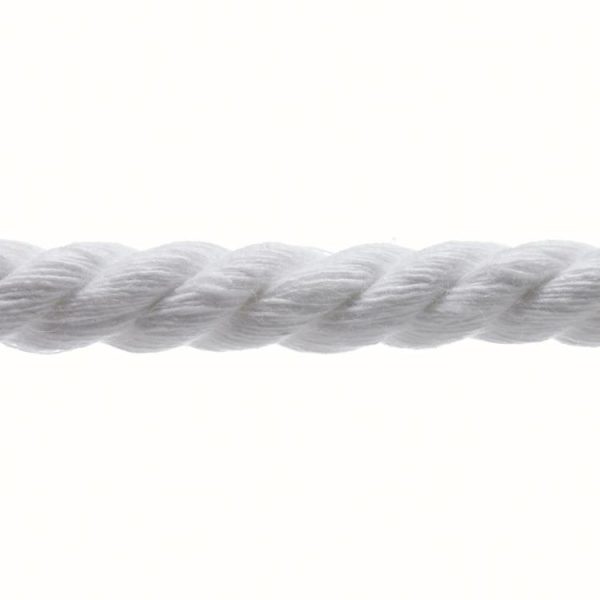 4mm Hemline Piping Cord – White