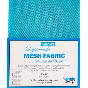 Lightweight Mesh Fabric Parrot Blue 18″x54″
